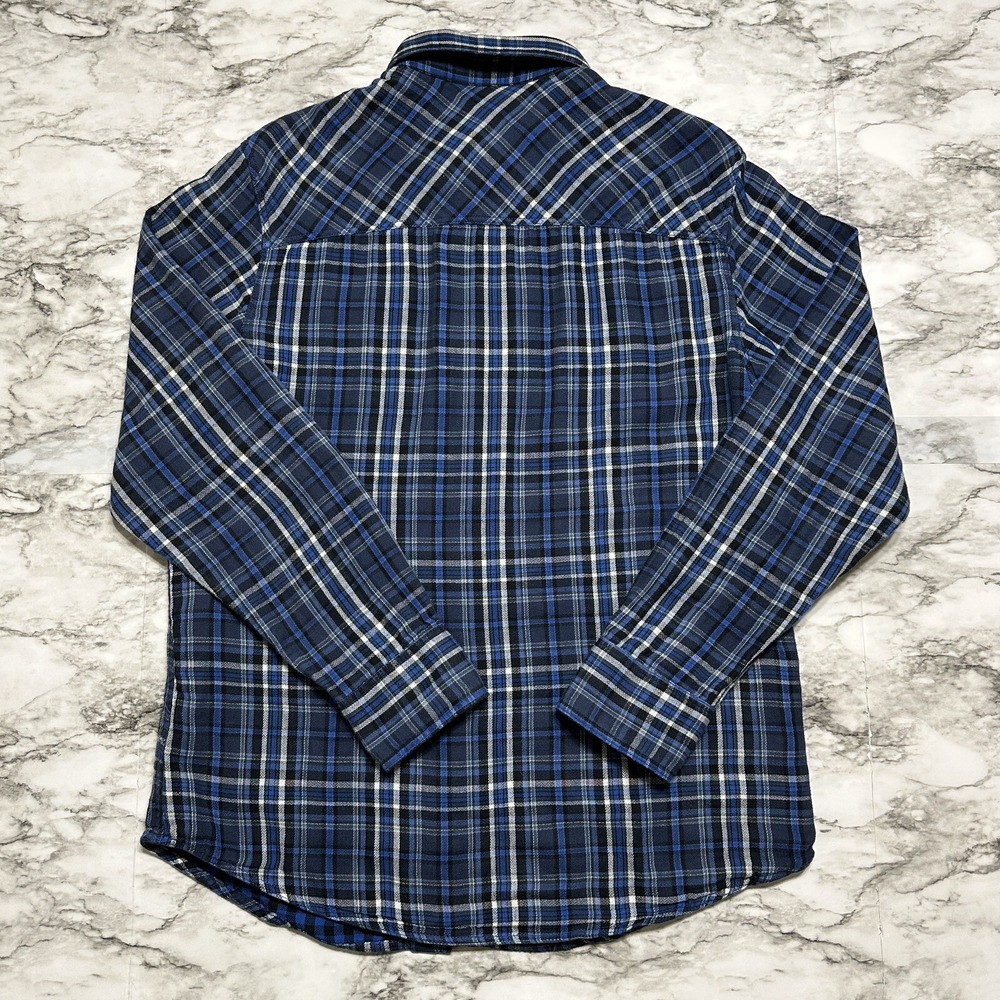 Mossimo Supply Co Flannel Men's Shirt Size M Multicolor Plaid Button Up Cotton - Picture 5 of 8
